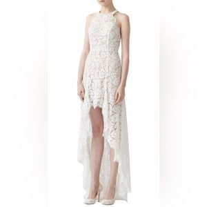 NWT DRIFTER LACE ASYMMETRIC T-BACK MAXI DRESS